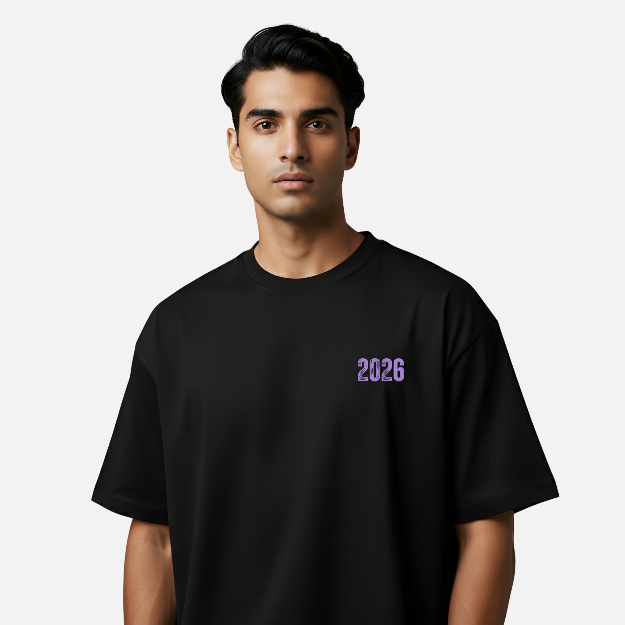 Year 2026 Loaded | Premium Unisex 100% Cotton Oversized Tee
