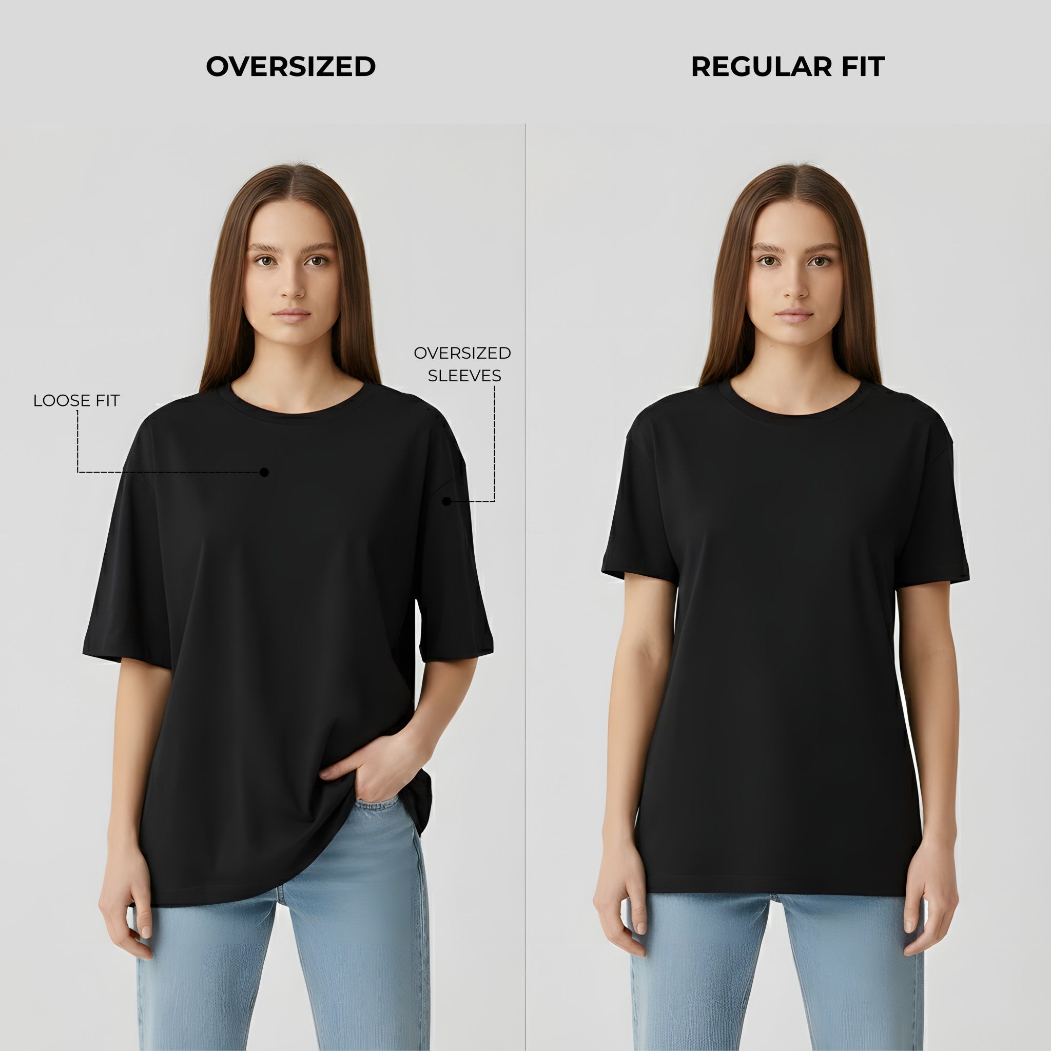 Queen's Reign Oversized Tee | Premium Quality