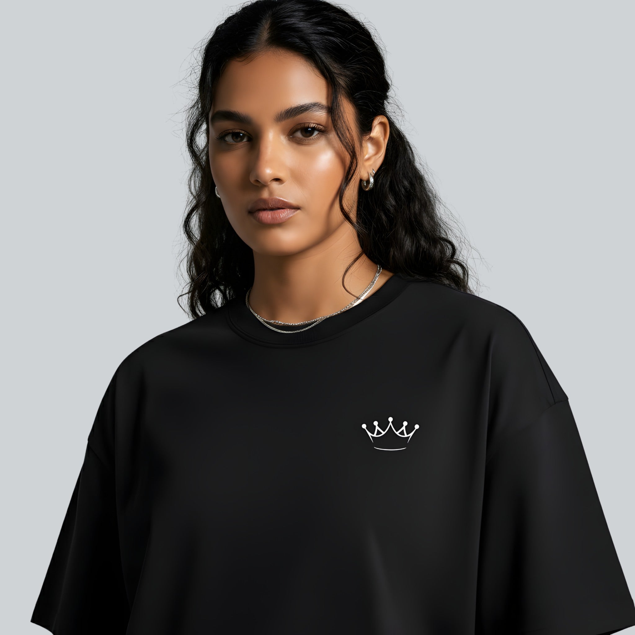 Queen's Reign Oversized Tee | Premium Quality