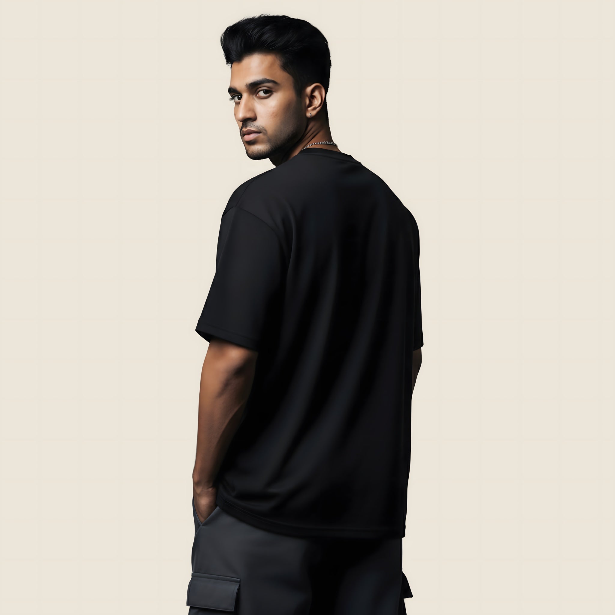 Eagle Icon Unisex Oversized Tee | Premium Cotton